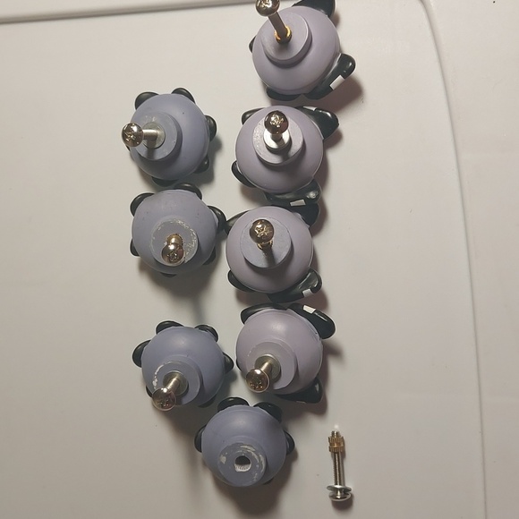 NWOT, Drawer Cabinet Door Pulls Knobs, Butterflies, Flowers - Picture 5 of 6